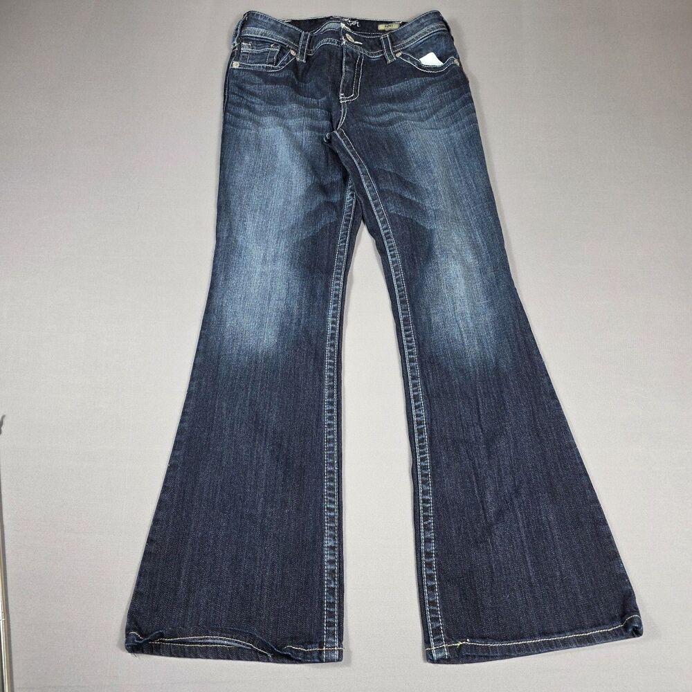 Silver Jeans Co Suki Surplus Bootcut Jeans Womens 31x32 Dark Wash Flare Y2K